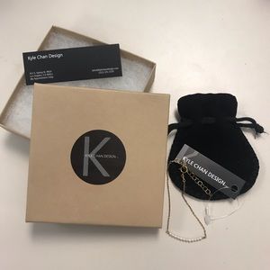 NWT Kyle Chan Design Freshwater Pearl Bar Bracelet